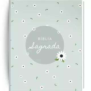 Bíblia Sagrada | NVI | Floral Azul em Oferta na Shopee