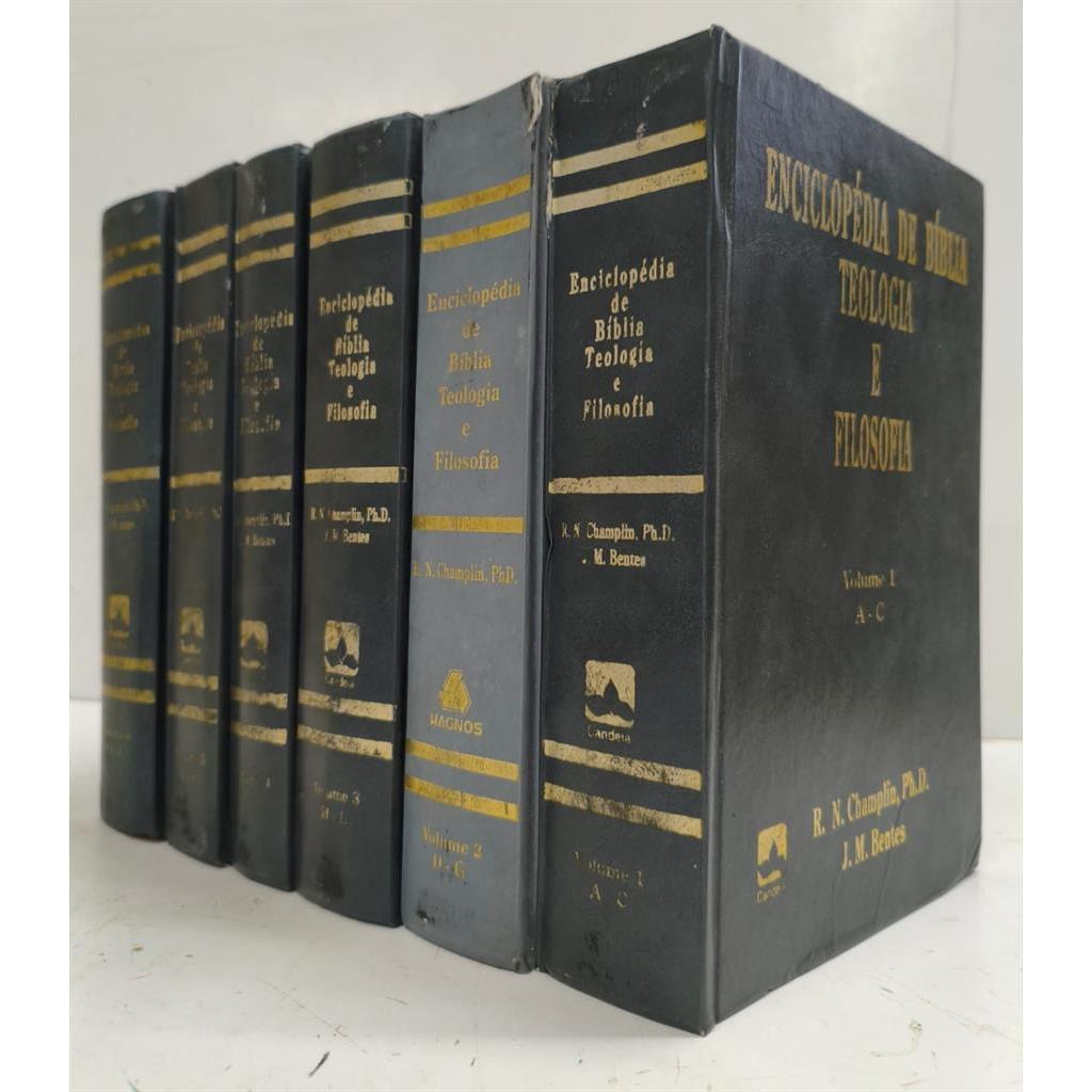 Enciclopédia de Bíblia Teologia e Filosofia com 6 Volumes autor