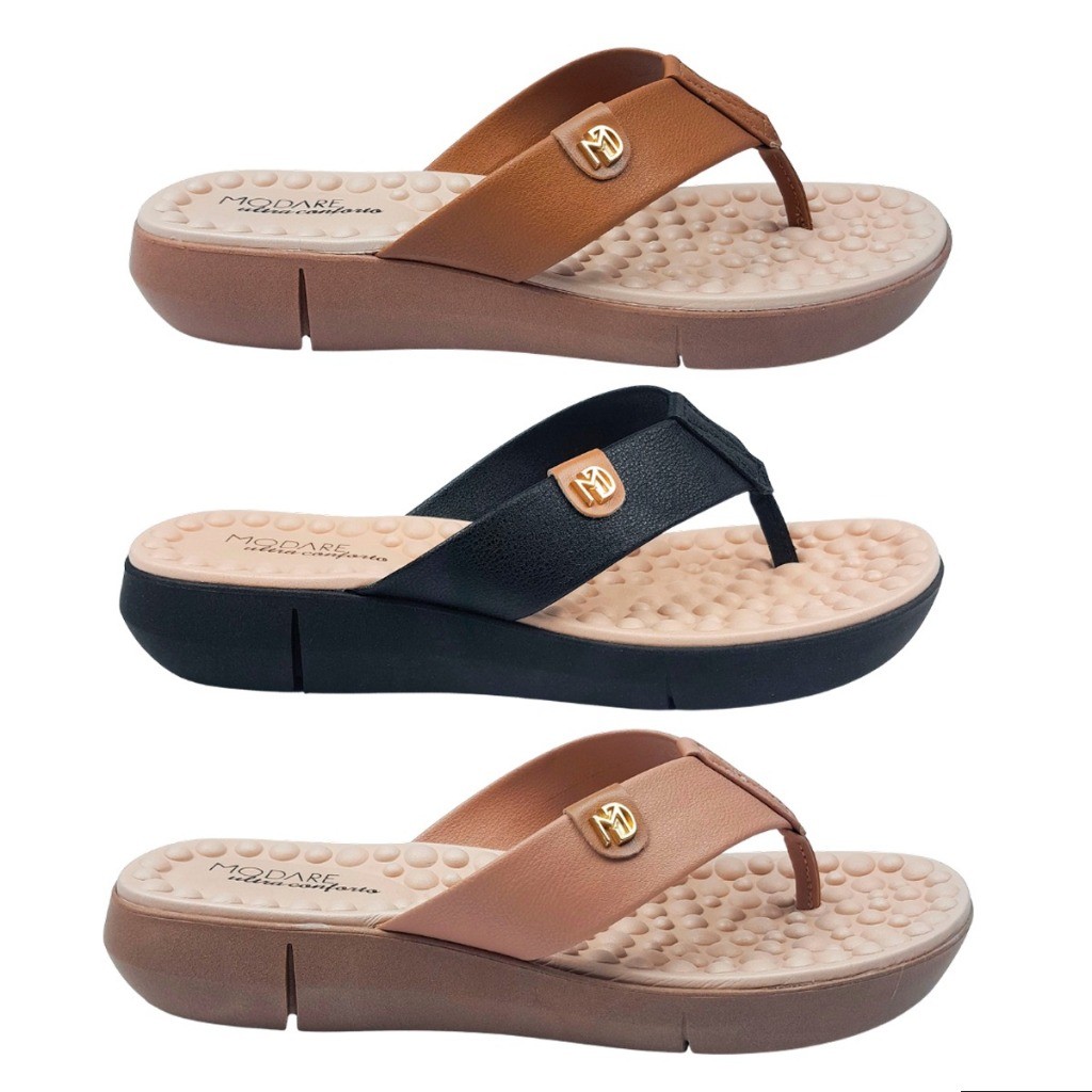 Chinelo Feminino Modare Ortopédico Conforto Anatômico Para Esporão ...
