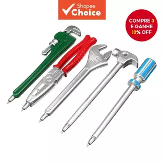 5pcs Novidade Ferragens Esferográficas Conjunto De Canetas Escrita De Tinta Preta Cor Escritório Escolar C6829 em Oferta na Shopee