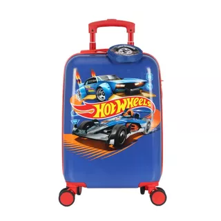 Mala Bordo ABS Infantil Viagens Hot Wheels 4 Rodinhas em Oferta na Shopee