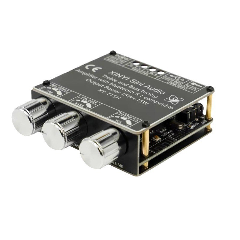 Placa Módulo Amplificador de Potência Digital Bluetooth T15H 2.0 ...
