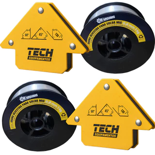 2 Arame MIG Sem Gás Flux Core 0,8mm 1kg ERB Máquinas + 2 Esquadro Magnético 12kg Multiângulos em Oferta na Shopee