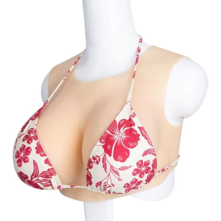 Seios protéticos seios falsos seios falsos Super quarto âncora cos Silicone agitando cd masculino Cross-Dressing simulaç
