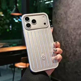 Nova RIMOWA Mala Caso Duro Para iPhone 17 Pro Max 14 15 16 18 ProMax E 13ProMax 17Pro 16Pro Marca Fosco Capa Traseira Sa