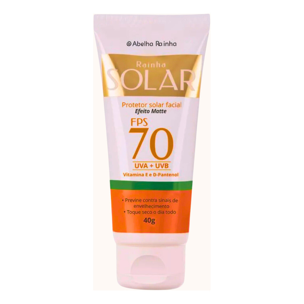Protetor Solar Facial Fps 70 Toque Seco E Antioleosidade | Shopee Brasil