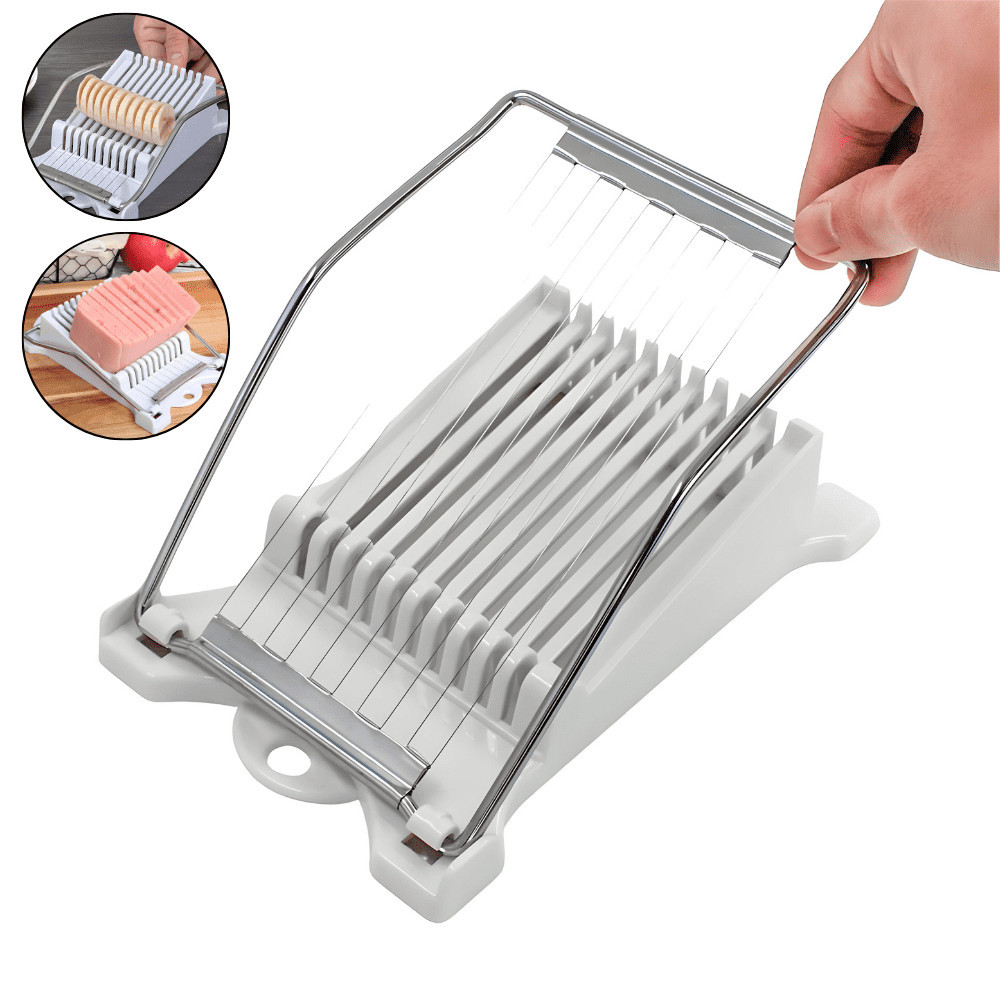 Fatiador De Queijo Profissional Inox Cortador De Frios Manual Cozinha ...
