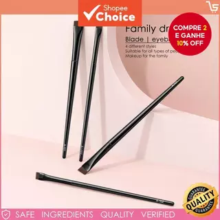 Conjunto De Pincéis De Sobrancelha Findcolor De 4 Peças Pode Ser Usado Para Cílios , Sobrancelhas E Maquiagem Os Olhos em Oferta na Shopee