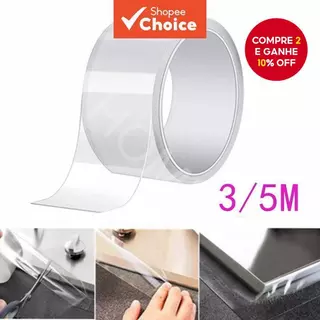 Fita Impermeável Para Pia De Cozinha-Nano Tira Autoadesiva À Prova De Mofo Vedação De Banheiro E Vaso Sanitário em Oferta na Shopee