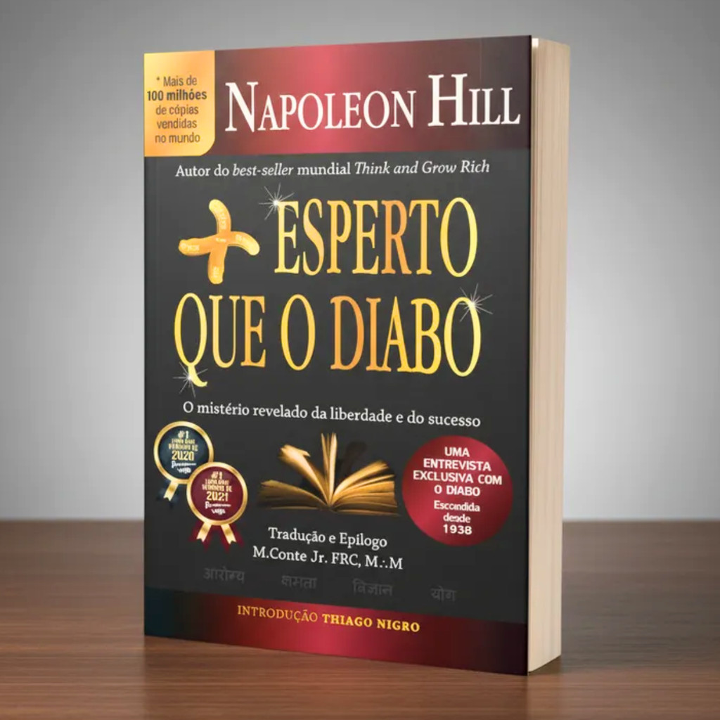 Mais Esperto Que o Diabo | Napoleon Hill | Shopee Brasil