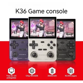 Vídeo Game Portátil R36S + de 15.000 Jogos Console 64g Linux Tela IPS 3.5 Polegadas Handheld Vídeo Game Console Portátil em Oferta na Shopee