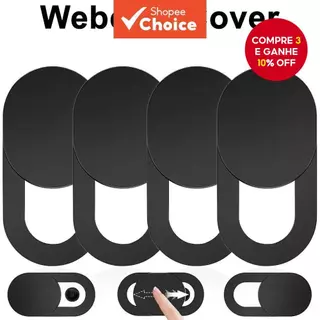 Lente Da Câmera Ultrafina 0.03 Polegadas Capa De Webcam Deslizante Para Laptop iPhone Pro PC Bloqueador Controle De Priv em Oferta na Shopee