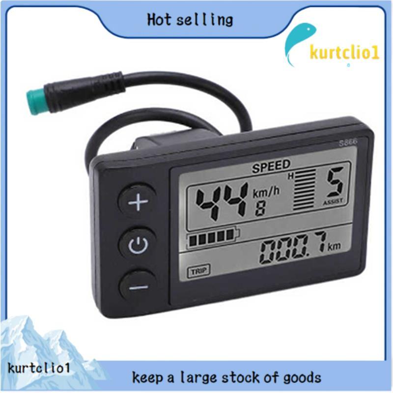 24V 36V 48V 60V Display LCD À Prova D'água S866 Painel Controlador