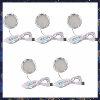 5 Pcs Kit De Lâmpada Led 5pcs Peças De Impressora 3D Hardware Modelo DIY Luz Branca/Fria/Quente De Sobressalentes Para M