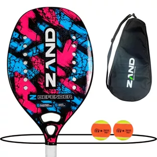 Raquete de Beach Tennis Zand Z Defender em Oferta na Shopee