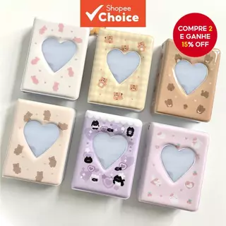 Instagram Estilo Três Polegadas Polaroid Álbum De Fotos , Do Amor , Página Interna Transparente PP Cartões Pequenos