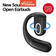Z70 Fone de Ouvido Bluetooth Sem Fio de Uso Único OWS com Gancho de Orelha, Sem Dor, Rotação 180° - Fones de Ouvido