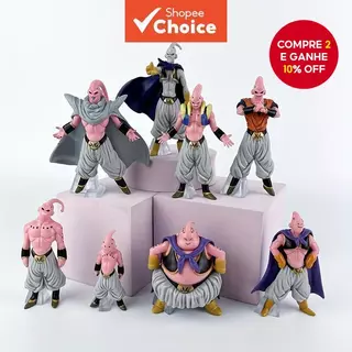 8Pcs Majin Buu Figura de Ação em PVC Dragon Ball Z para Crianças e Adultos em Oferta na Shopee