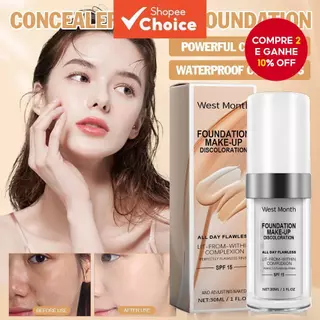 Base Líquida Luminext Magic Color Changing-De Maquiagem Nude Em Tom De Pele Adaptativo , Corretivo De Capa De Longa Dura em Oferta na Shopee
