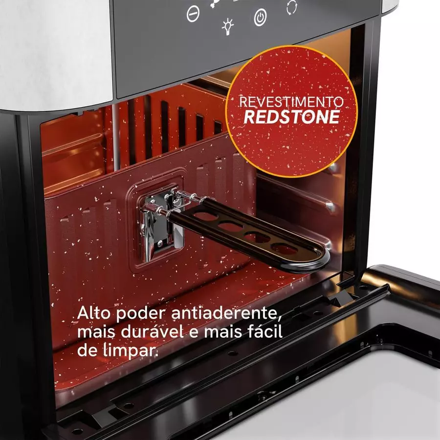 Air Fryer Oven Kitchen Art KAF16A 16L 4 em 1 com Espeto Rotisserie 1700W - foto 5