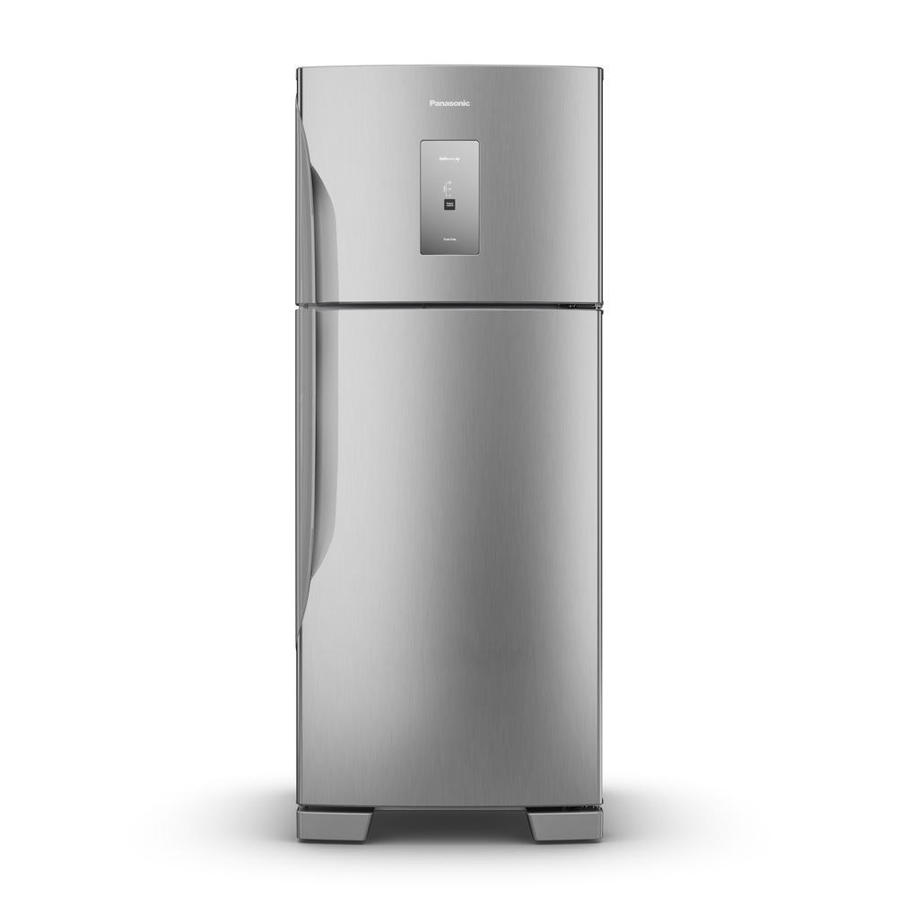 Geladeira Panasonic 435L Duplex Frost Free Antibactéria Ag Aço Escovado ...