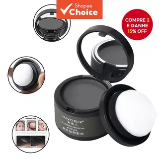 Pó para Cabelo, Natural e de Longa Duração, Pó Anti-Voando, Pó Preenchedor e para Contorno. em Oferta na Shopee