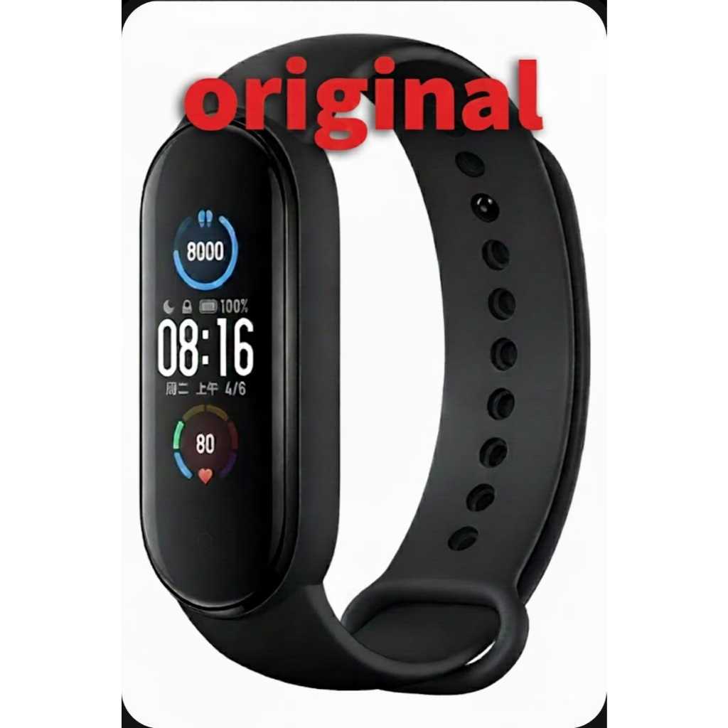 Multiira Mi Smart Band 5 Preto Xiaomi 1,1 OLED VPC
