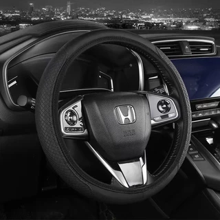 Capa Para Volante De Carro, Ajuste Universal 37-39cm Protetor De Roda Antiderrapante,, Textura Macia, Decoração Automá