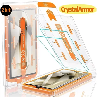 2 Pcs Vidro Temperado Para Samsung Galaxy S22/S22+/S23/S23+/S24/S24+/S24U/S25/S25+/S25u S20 4G 5G HD Película Prote