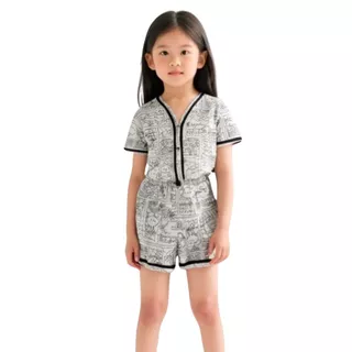 Pijama Infantil De Botão Para Pintar baby doll americano Roupa de Criança Dormir Festa do Pijama em Oferta na Shopee