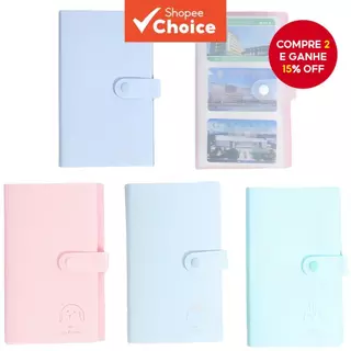 Porta-Cartões 120/240-Bilhete De Filmes E Álbum De Fotos Polaroid , Pequeno Livro De Armazenamento Para KPOP Ideias Pres em Oferta na Shopee