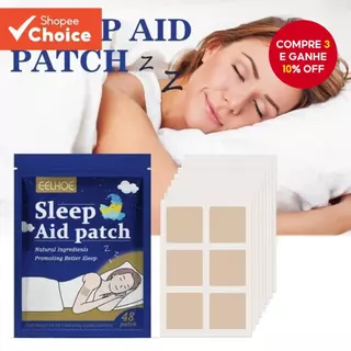 48 Peças De Adesivo Para Dormir Profundo , Puro E Natural , Eliminação De Insônia , Fácil De Usar Confortável em Oferta na Shopee