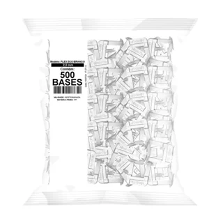 Espaçador Nivelador Pratik Flex Eco 2,0mm Branco - Embalagem com 500 Unidades em Oferta na Shopee