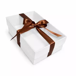 10 Caixa Kraft ou Branca 13x9x5 - Caixa para Presente - Natal - Páscoa - Dia das Crianças - Caixa Doces - Caixa 6 Doces