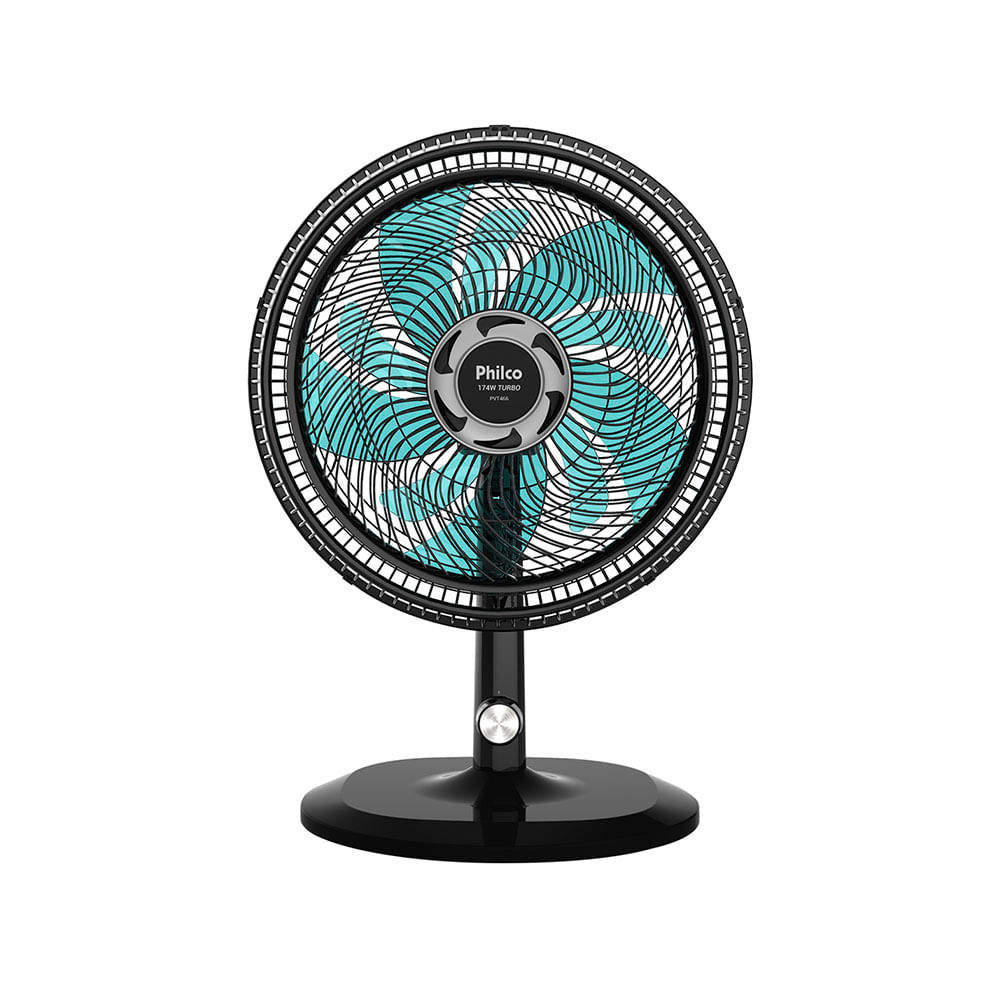 Ventilador de Mesa Coluna Philco 40cm PVT466 Maxx Force Preto 127v