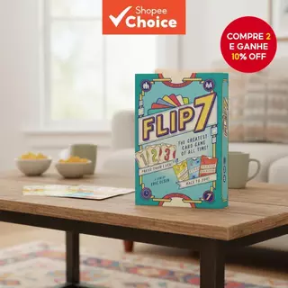 Flip 7: Jogo de Cartas Estratégico Rápido e Compulsivo, Ideal para Tempo em Família, Viagens, Festas e Todas as Idades