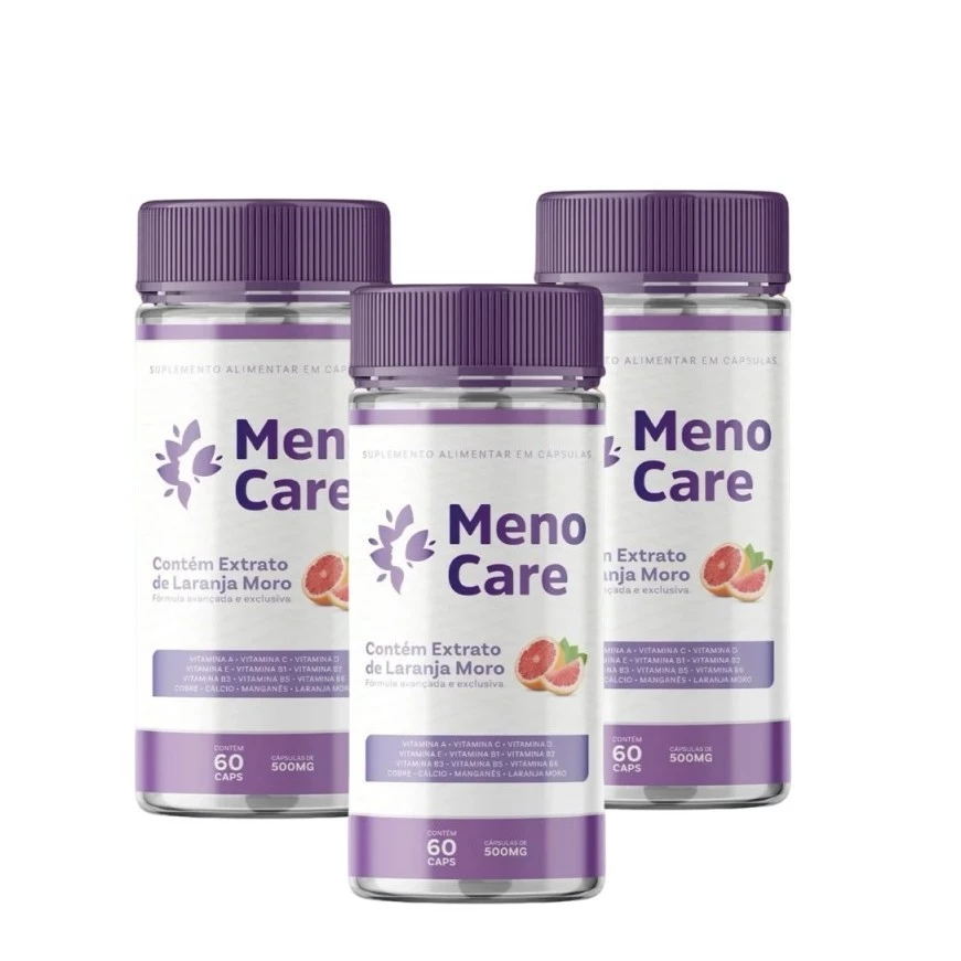 3x meno care original total 180 cápsulas