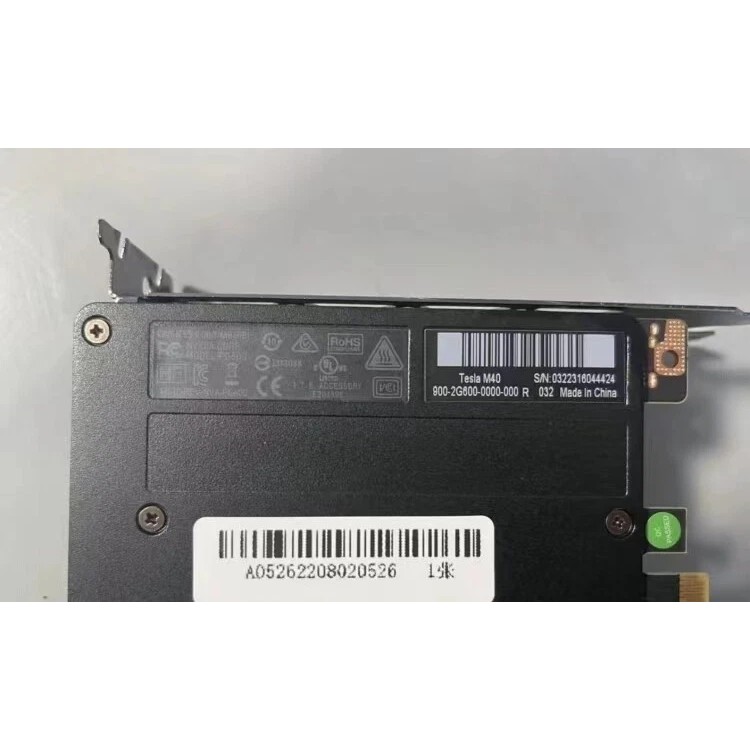 NVIDIA TESLA M40 24GB GDDR5 GPU Placa De Computação PCI-E 3.0X16