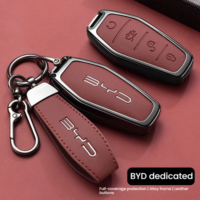 A Capa De Chave De Carro Em Liga De Zinco É Adequada Para BYD Qin PLUS Seal 06 Dolphin Seagull L Han DMI Tang Song Pro Y