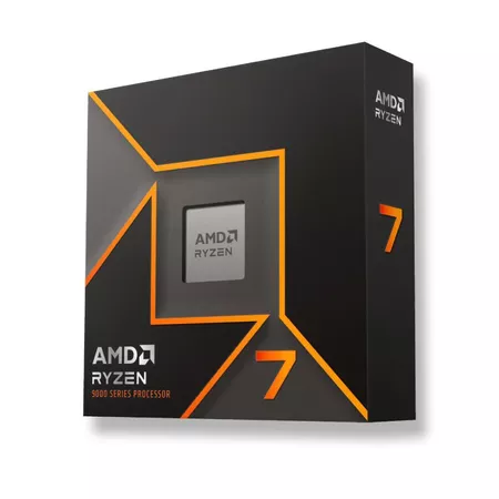 Processador AMD Ryzen 7 9700X 3.8GHz (5.5GHz Turbo) 8 Cores 16 Threads AM5 40MB Radeon Graphics Sem Cooler - 100-1000014