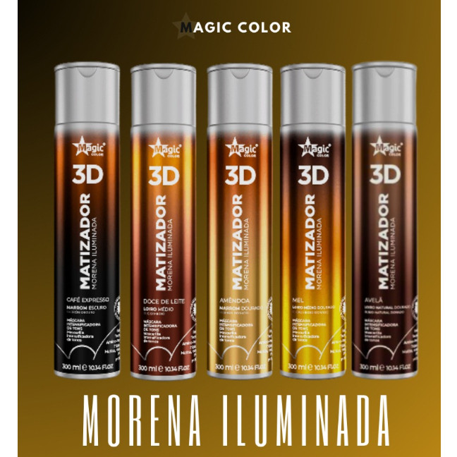 Magic Color Matizador Morena ILUMINADA - Todos os Efeitos | Shopee Brasil