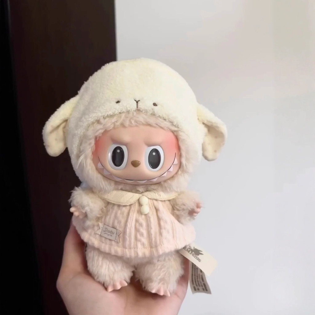 Labubu bonito 17cm20cm roupas de bebê 1a geração 2a geração roupas ...