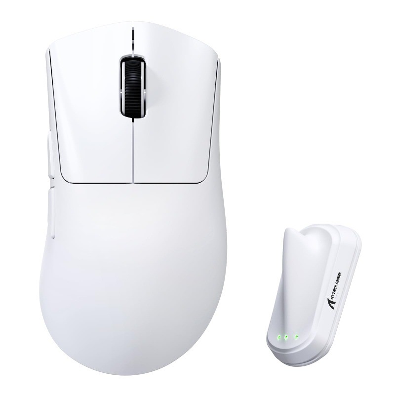 Ataque SHARK V8 8K 59g Mouse Para Jogos Sem Fio Leve 42000 DPI