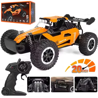 Carrinho de Controle Remoto RC 2.4g Off Road Super Rápido 20km/h Infantil Brinquedo Kizumba em Oferta na Shopee