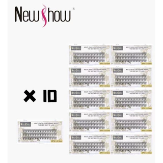 New Show Cílios Tufos Sem Nó anjo/Sereia-10 Caixas- 0.07--D MIX Extensão de Cilios Alongamento/PACOTE MÚLTIPLO em Oferta na Shopee