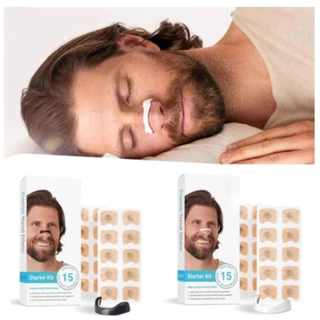 Dilatador Nasal para Sono Kit Inicial de Respiração com Tiras para Reduzir Ronco em Oferta na Shopee