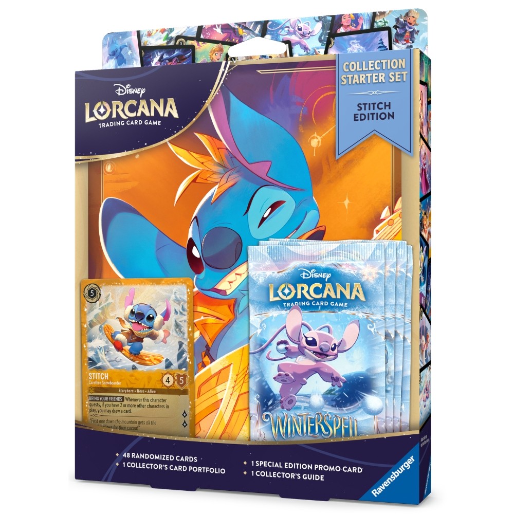 KIT COLLECTION STARTER SET DISNEY LORCANA WINTERSPELL STITCH CARD