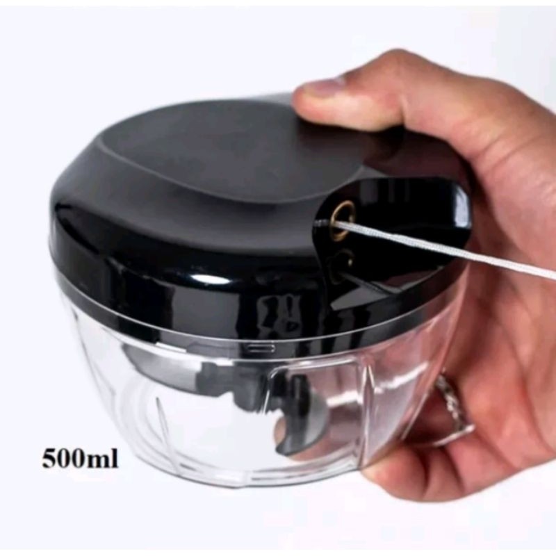 Processador Triturador de 500ML/ Grande de alimentos manual,