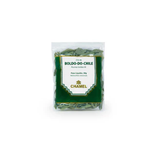 Boldo Do Chile Folhas 30G - Chamel em Oferta na Shopee