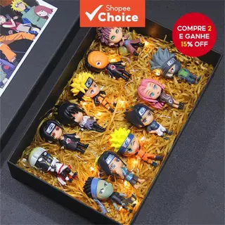 6 Pcs NARUTO Figuras 7-9cm Sasuke, Killer Bee, Tobi, Gaara, Kakashi, Base Exclusiva, Coleção Atacadista em Oferta na Shopee